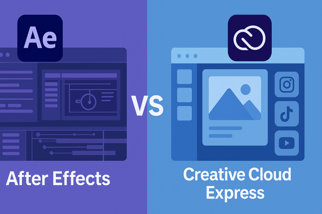 After Effects vs. Creative Cloud Express: Which One Do You Need?