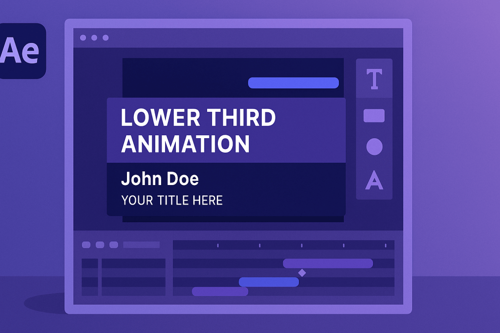 How to Create a Lower Third Animation in After Effects