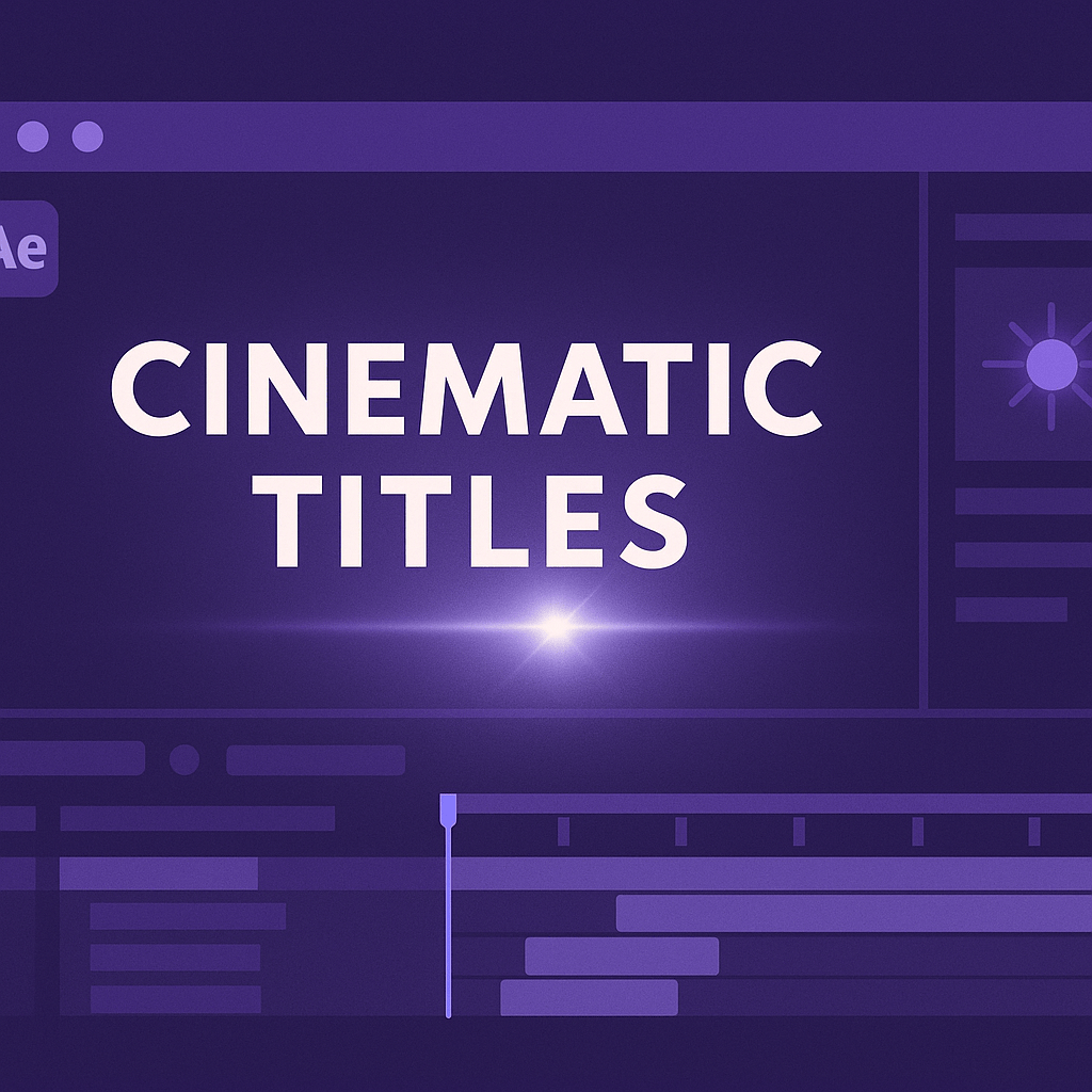 How to Create Cinematic Titles in After&nbsp;Effects