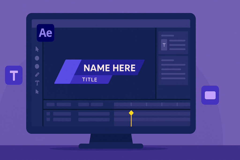 How to Create Lower Thirds in After Effects