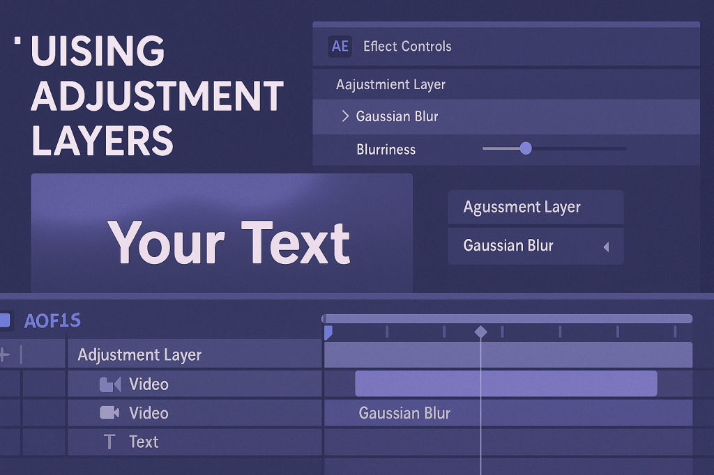 How to Use Adjustment Layers in After&nbsp;Effects