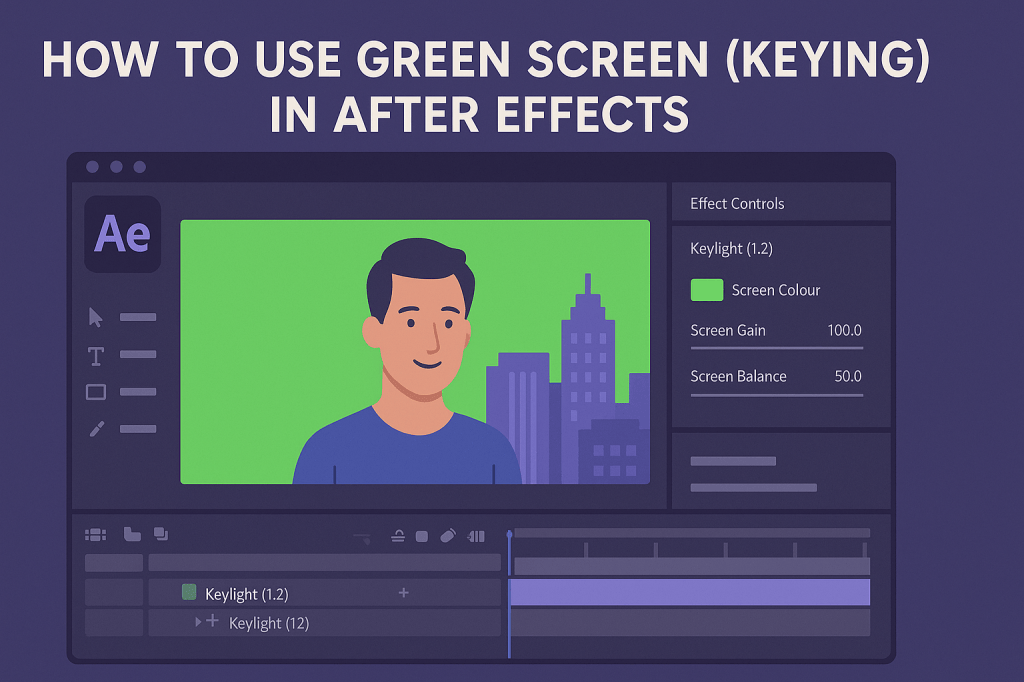 How to Use Green Screen (Keying) in After&nbsp;Effects