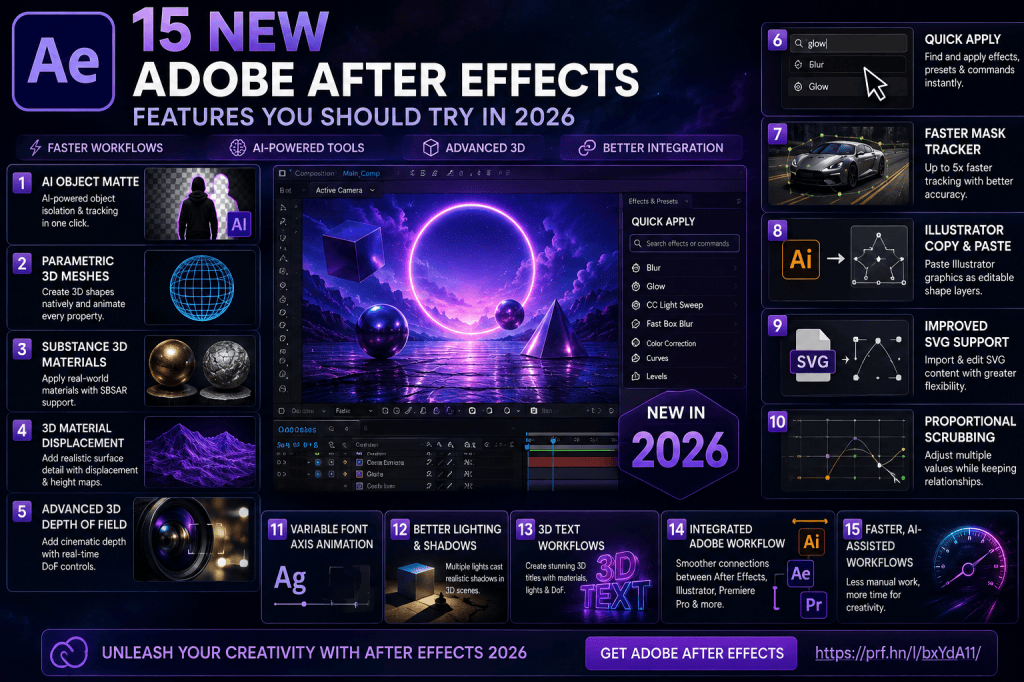 15 New Adobe After Effects Features You Should Try in&nbsp;2026