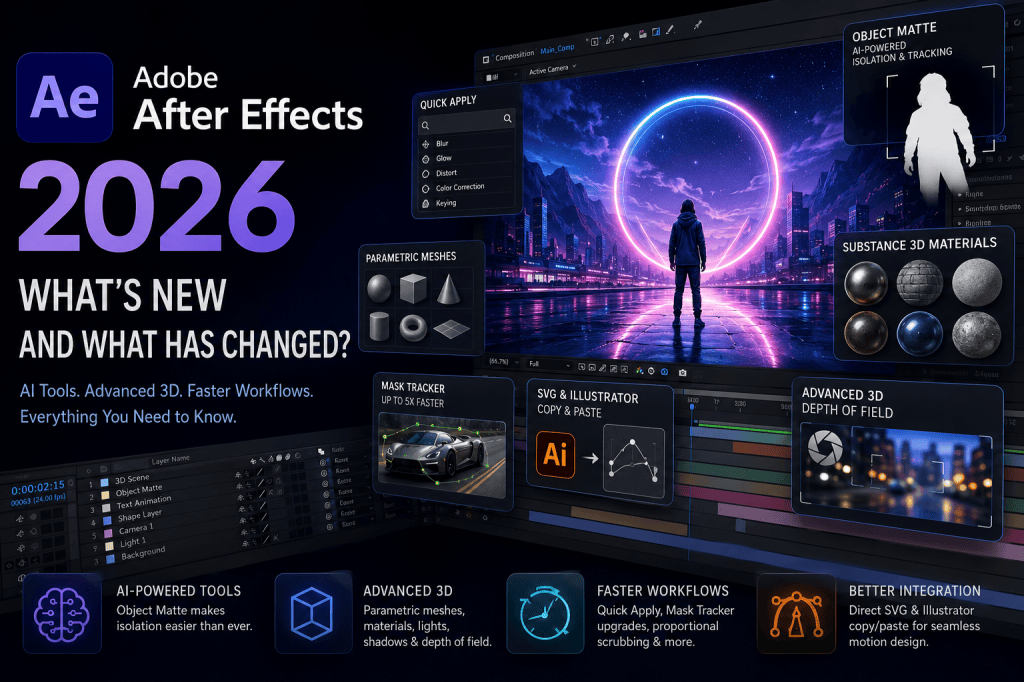 Adobe After Effects 2026: What’s New and What Has&nbsp;Changed?